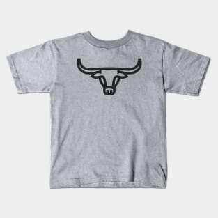 Burly Longhorn Kids T-Shirt